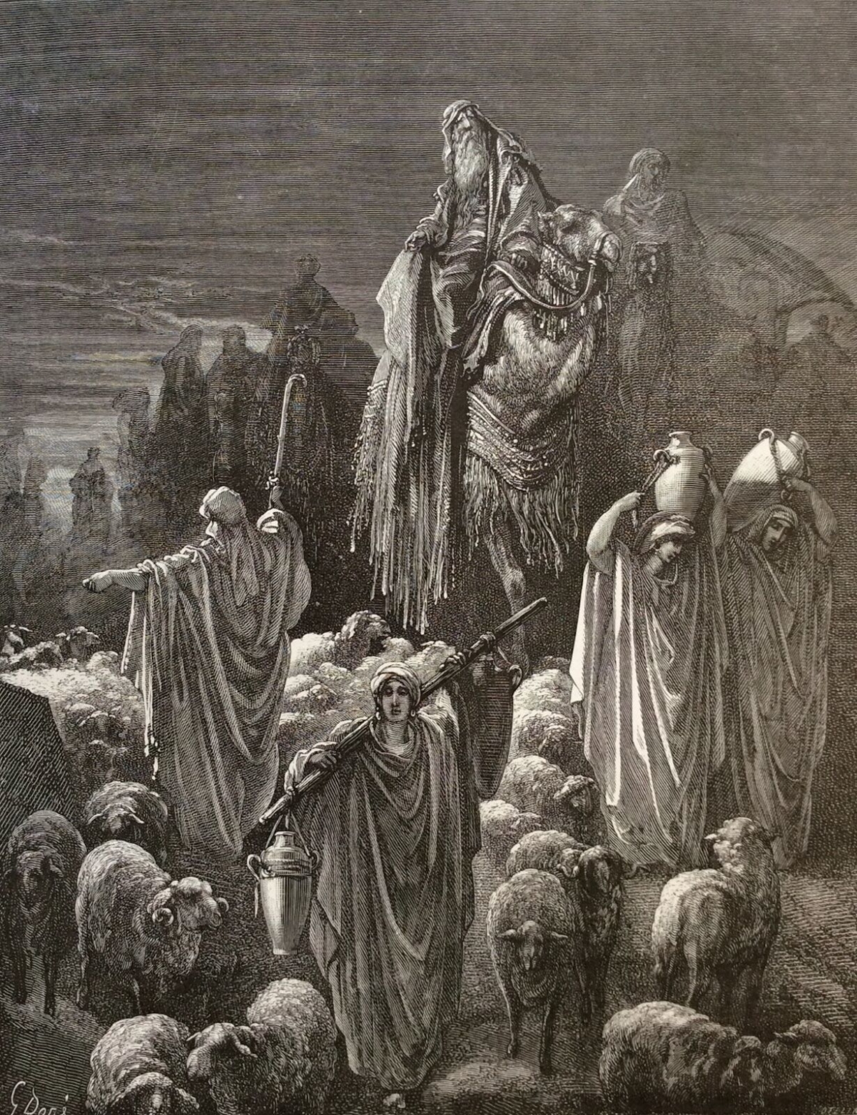 israel_jacob_se_rend_en_egypte_gustave_dore_1874