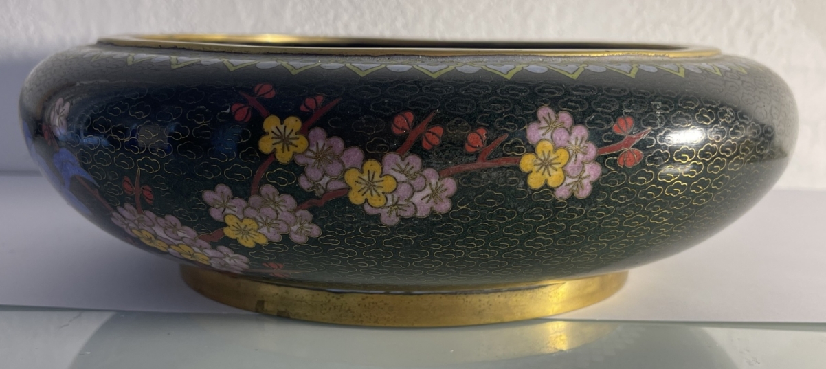 chine__superbe_vasque_en_bronze_cloisonne,_polychromie,_fleurs__china_zhongguo_
