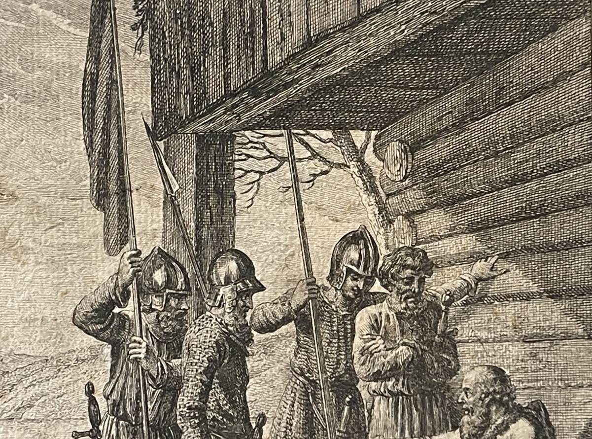 switzerland_bern_soldiers_with_bear_shield_antique_print_after_usteri