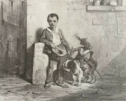 le_petit_savoyard_enfant_savoie_dapres_decamps_gravure_originale_1831_france