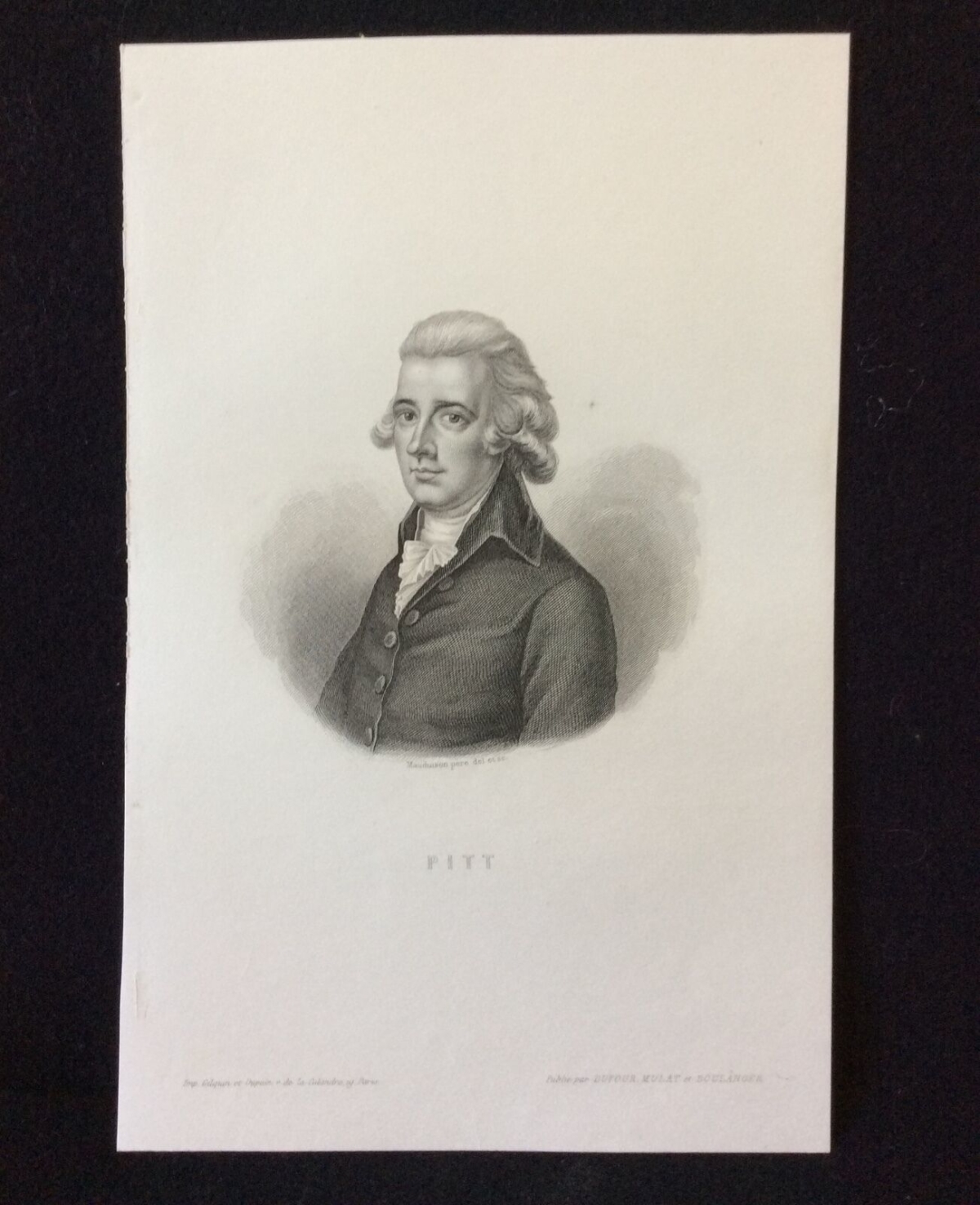 william_pitt_le_jeune_premier_ministre_prime_minister_gravure_1863_uk_england