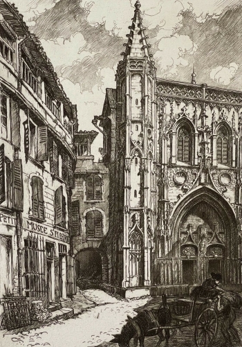 avignon_eglise_saint_pierre_vers_1930_pointe_seche_maurice_robert_rhone_france