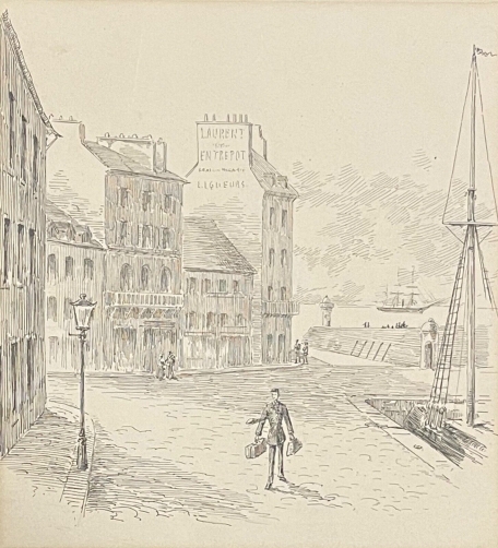 marin_a_quai_dessin_anonyme_a_l???encre_vers_1870_port_france_marine