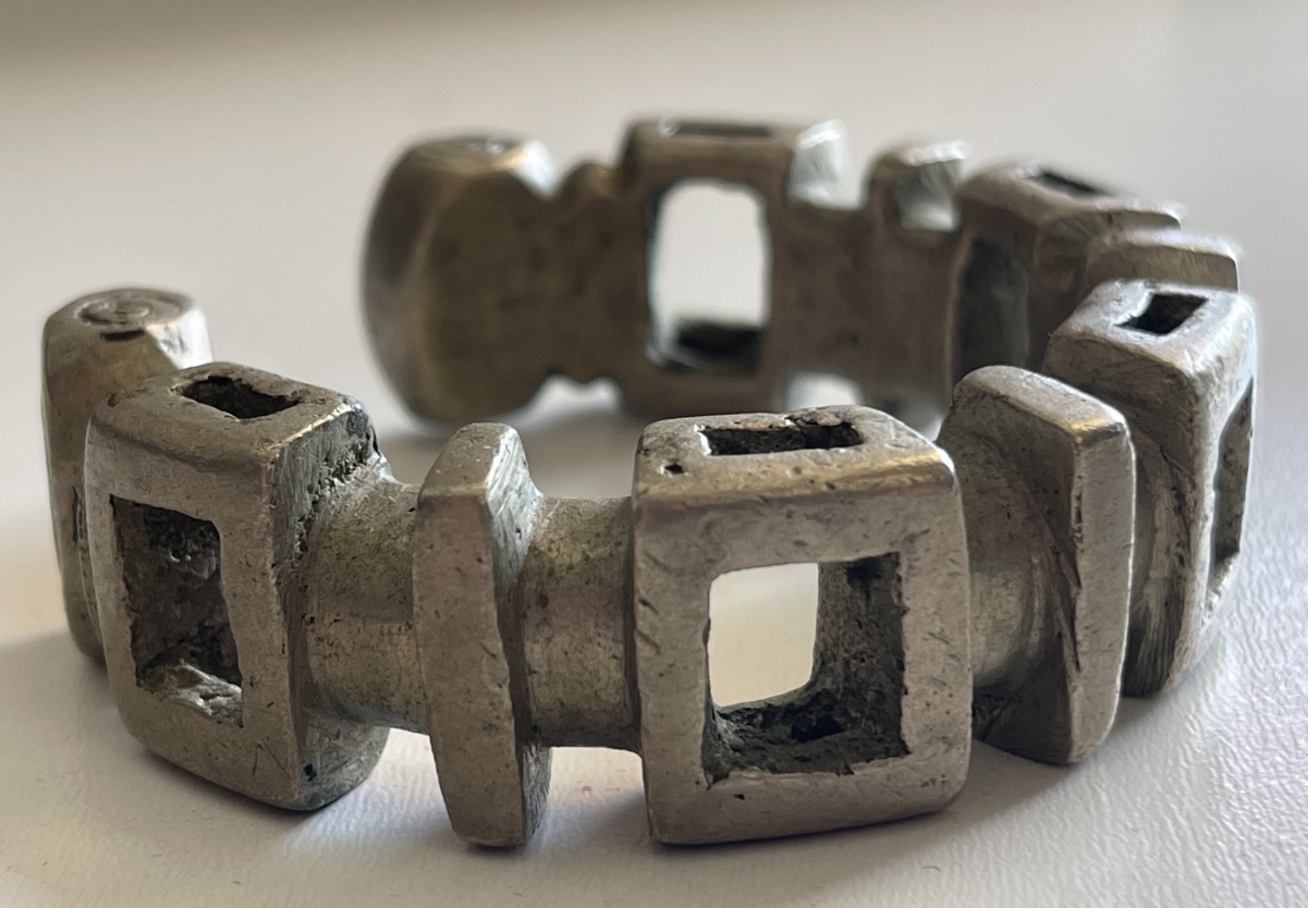 antique_nupe_bronze_cuff_bracelet_nigeria_african_tribal_19th_century_afrique