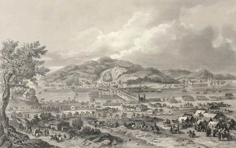 arrivee_anne_d_autriche_&_philippe_iv_dans_l_ile_des_faisans_1660_france_1840