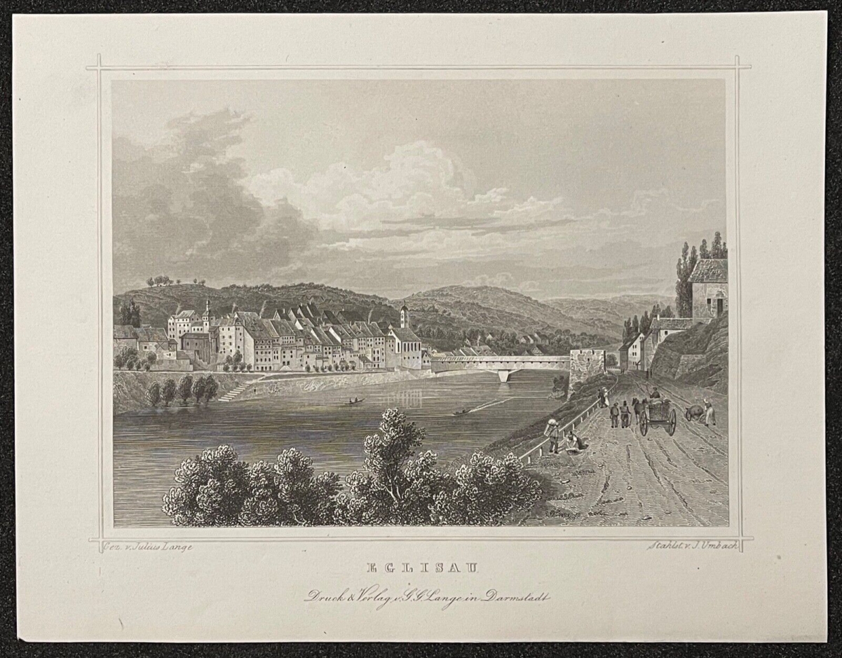 eglisau_pont_sur_le_rhin_suisse_canton_de_zurich_gravure_1860