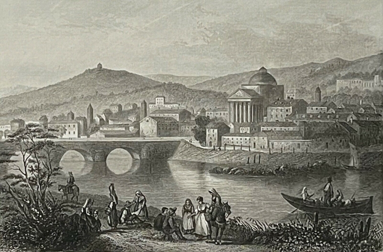 turin_italie_en_1863_lithographie_de_schoeder_xix
