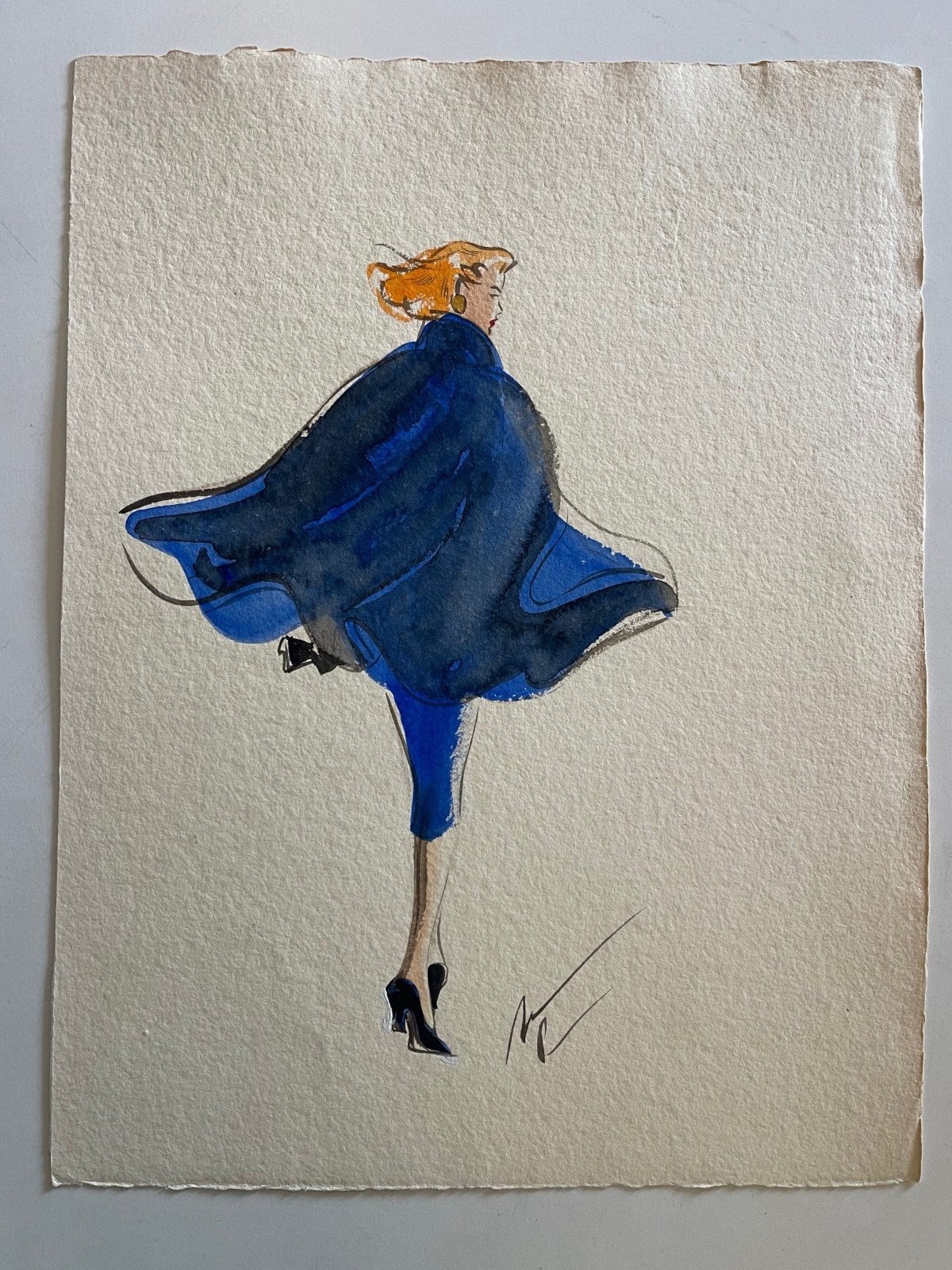 mode_nicole_pibeaut_aquarelle_elegante_au_manteau_bleu_vers_1980_france