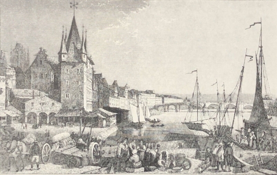 frankfurt_am_main_vers_1840_allemagne_photogravure_fin_xixe