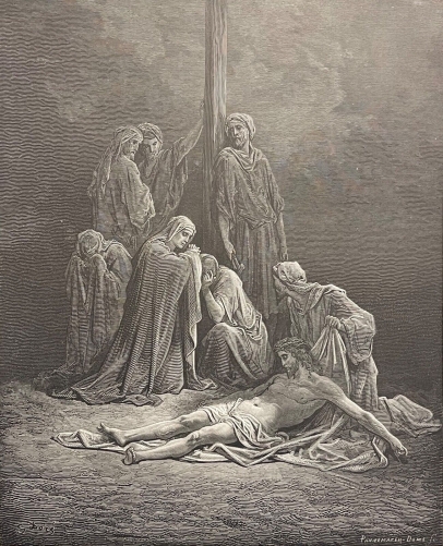 le_christ_descendu_de_la_croix_gustave_dore_grave_par_pannemaker_1874