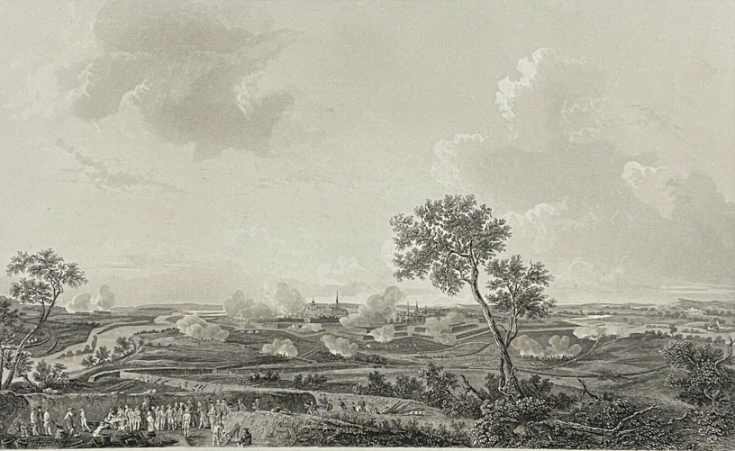 belgique_siege_dath_1745_guerre_de_succession_dautriche_gravure_vers_1840