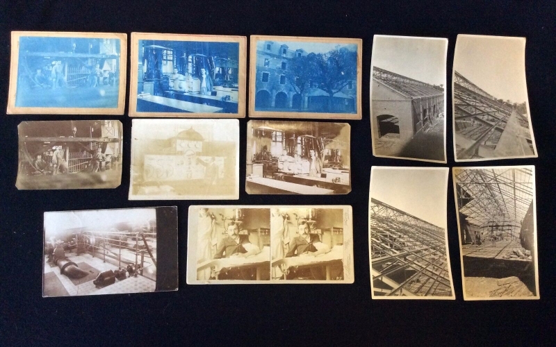 egypte_lot_de_photographies_dune_usine_au_caire_en_1912_egypt