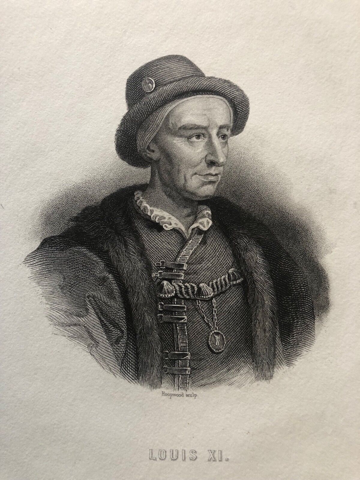 louis_xi_roi_de_france_gravure_originale_tirage_vers_1840
