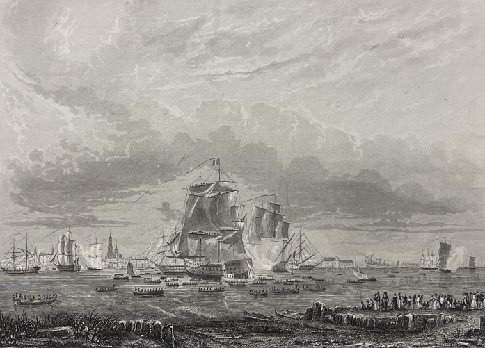 belgique_napoleon_bonaparte_et_marie-louise_d_autriche_anvers_1810_escadre_1840