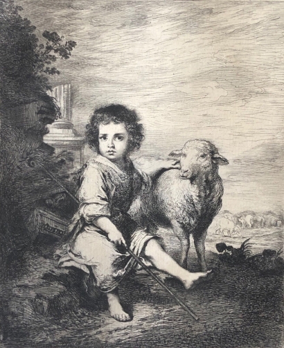 jesus_christ_le_divin_berger_de_murillo_1618-1682_grave_par_en_1875_par_waltner