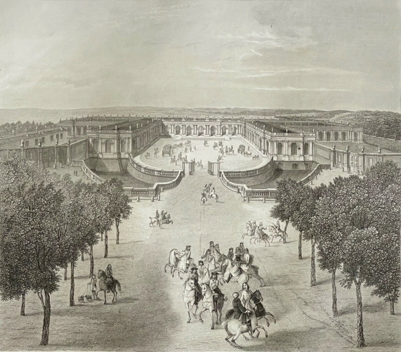 chateau_du_grand_trianon_1722_louis_le_vau_hardouin_mansart_gravure_1838_france