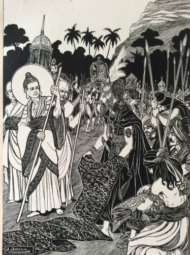 bouddhisme_bouddha_gaudama_paroles_merveilleuses_gravure_sur_zinc_joyeux_1922