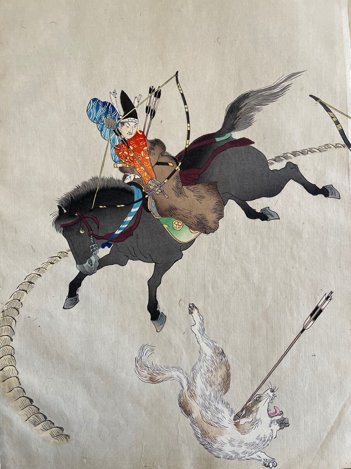 japon_samourai_chasse_archer_a_chiyoda_1897_toyohara_chikanobu_1838-1912_cheval