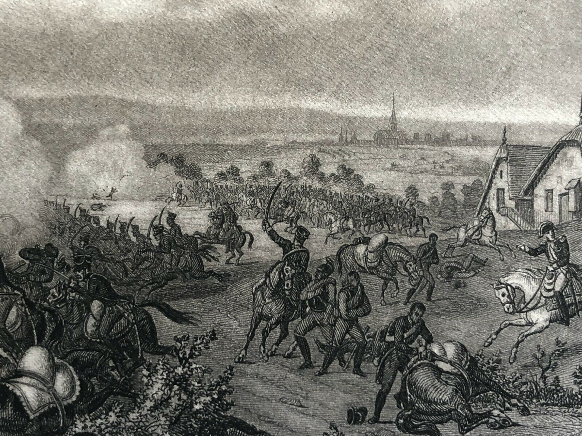 allemagne_combat_de_landsberg_11_octobre_1805_empire_napoleon_gravure_vers_1840