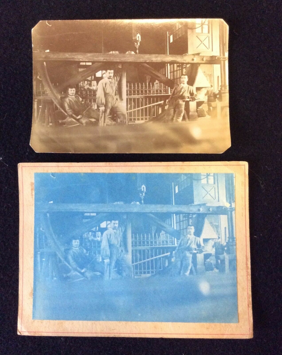 egypte_lot_de_photographies_dune_usine_au_caire_en_1912_egypt