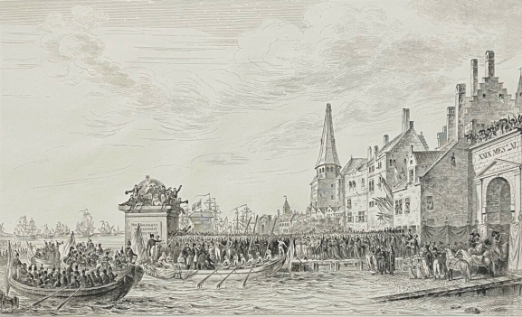 anvers_belgique_entree_de_bonaparte_premier_consul_1803_gravure_1840_france