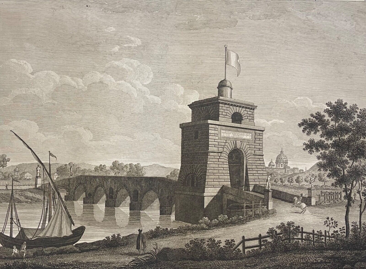 rome_pont_milvio_molle_gravure_de_1828_par_pietro_parboni_italie
