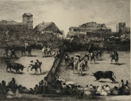 francisco_de_goya_courses_de_taureaux_tauromachie_pointe_seche_daniel_mordant