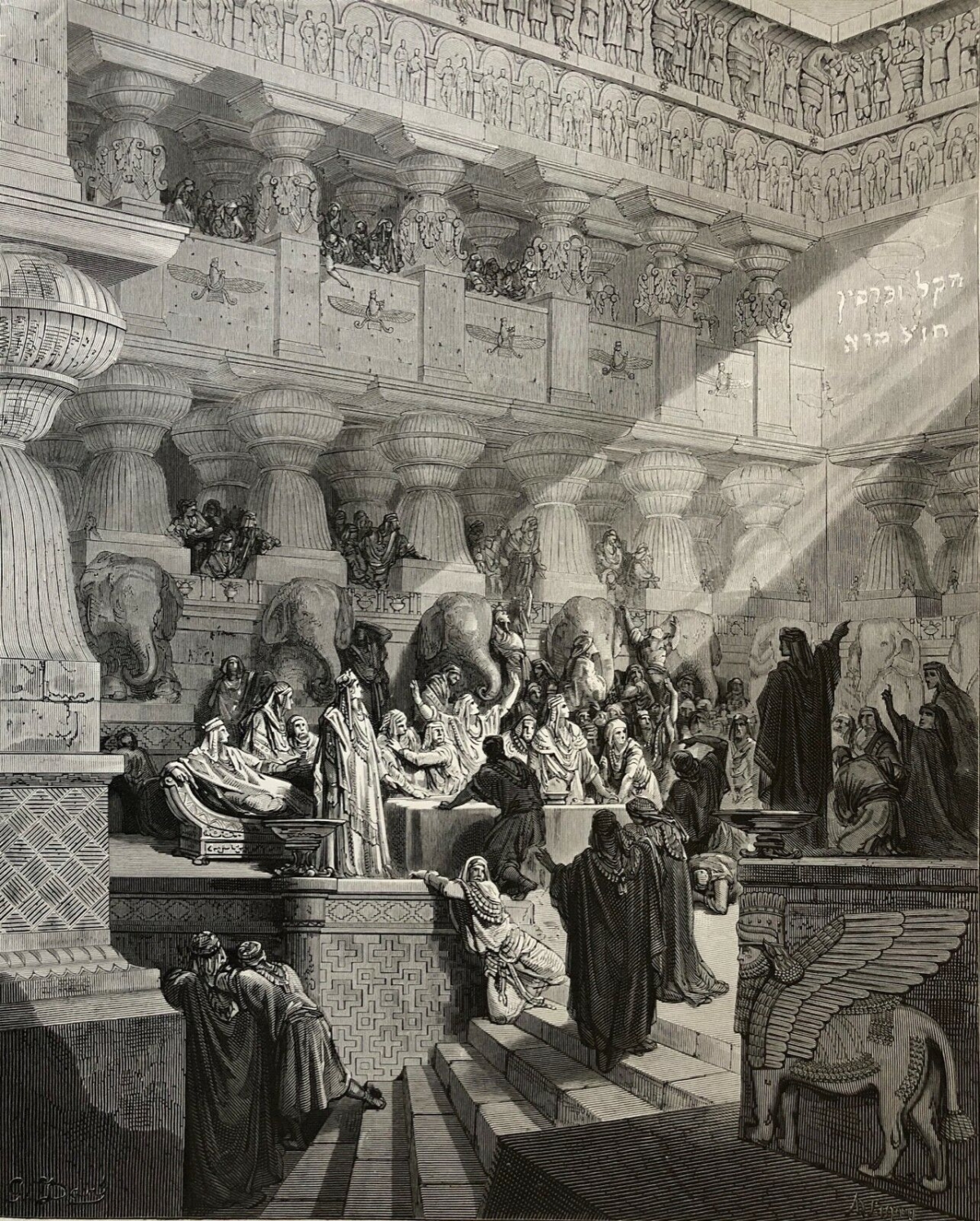 festin_de_baltassar_regent_de_babylone_gustave_dore_1874