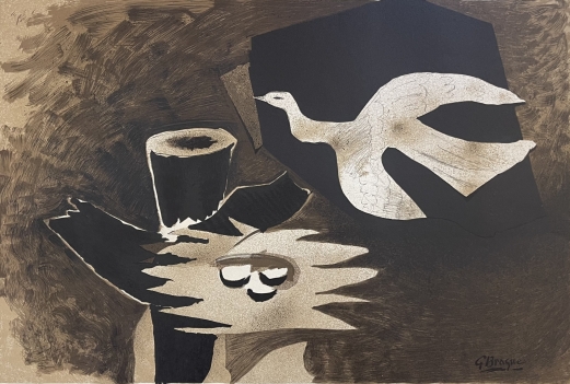 composition_a_l???oiseau_stylise_et_nature_morte_lithographie_vers_1960???1980