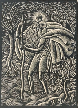 wladyslaw_skoczylas_saint_christophe_pologne_polska_xylographie_c_1930