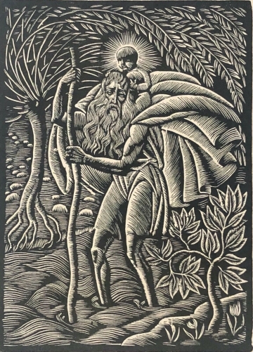 wladyslaw_skoczylas_saint_christophe_pologne_polska_xylographie_c_1930