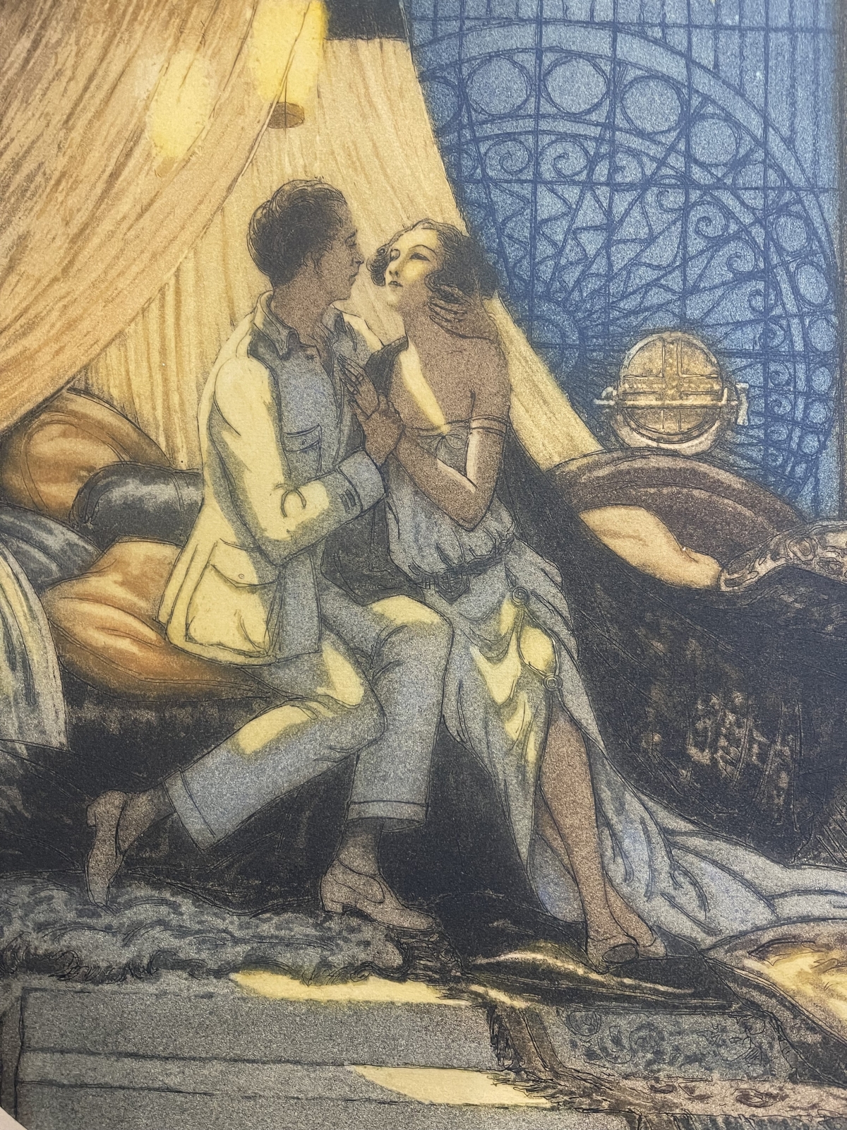 georges_pierre_guinegault_1893-1983_grande_aquatinte_ronde_les_amants_signee