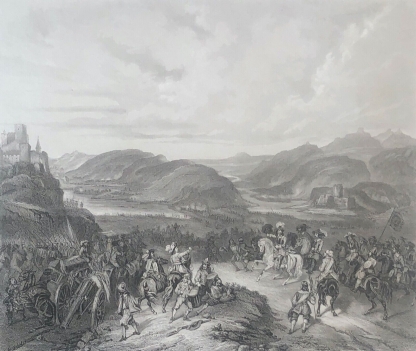 espagne_bataille_de_llorens_6_juillet_1645_gravure_xixe