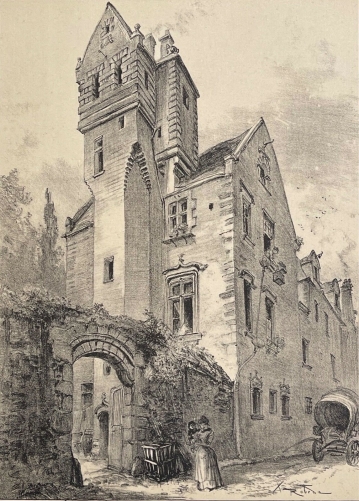 bayeux_maison_du_gouverneur_normandie_gravure_xixe