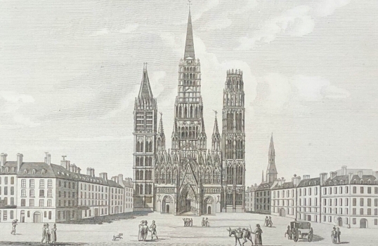 rouen_eglise_cathedrale_gravure_de_1818_par_couche_fils_france