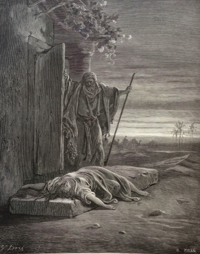 israel_la_femme_du_levite_outragee_gustave_dore_1874