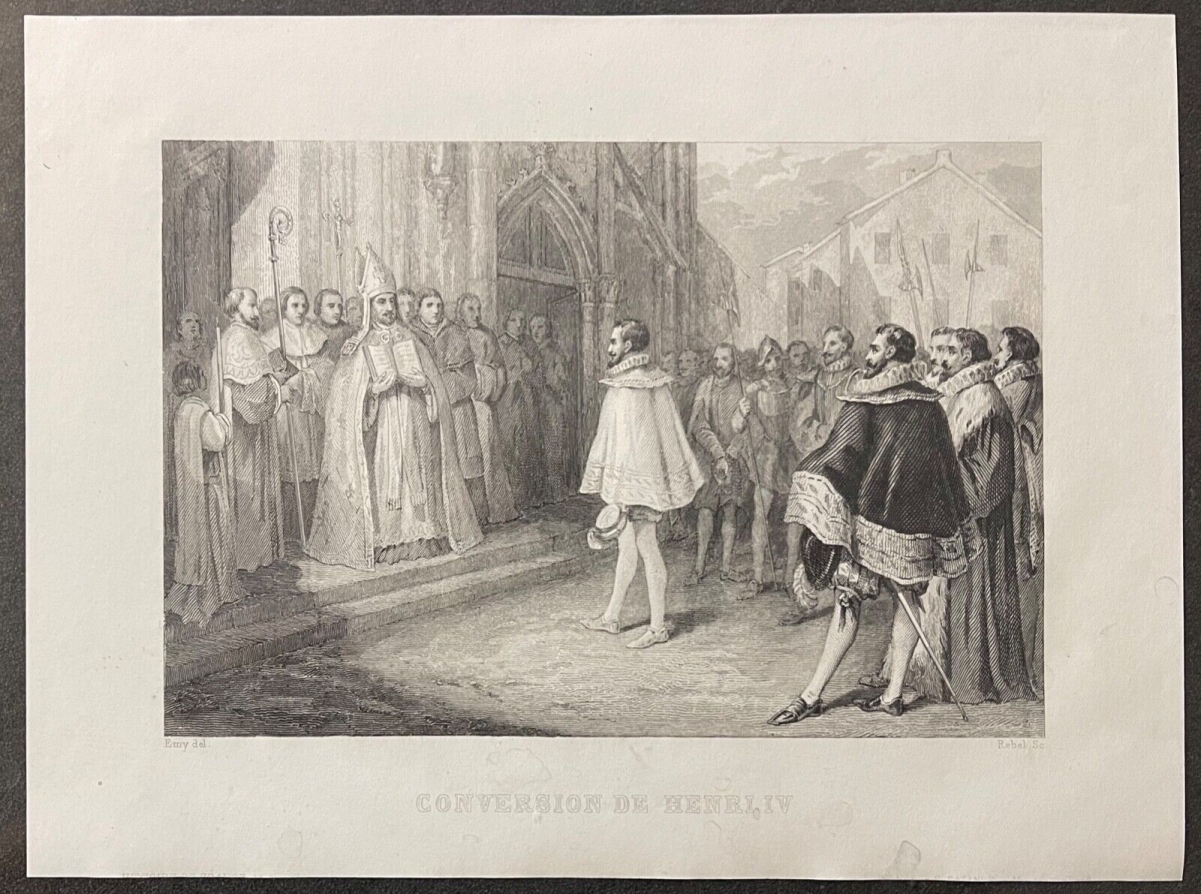 conversion_de_henry_iv_roi_de_france_lithographie_de_1850