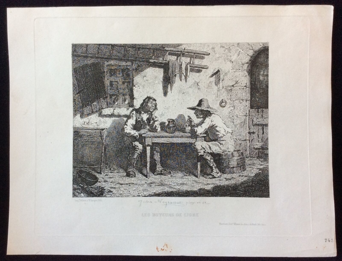 jules_jacques_veyrassat_1828-1893_les_buveurs_de_cidre_barbizon_circa_1855
