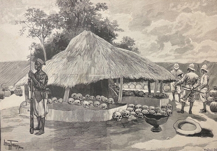 cana_case_des_sacrifices_royaume_dahomey_benin_1895_afrique