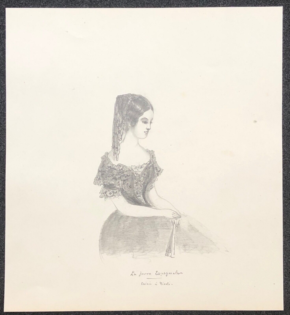 la_jeune_espagnole_soiree_a_tivoli_dessin_anonyme_vers_1840_espagne