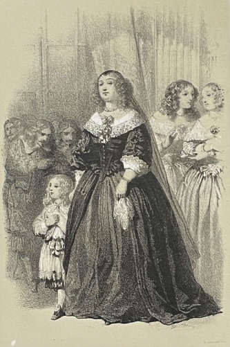 anne_d_autriche_1601-1666_reine_de_france_lithographie_de_1848_xixe_espagne