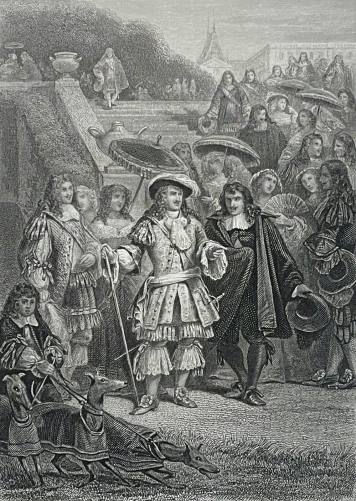 louis_xiv_roi_de_france_et_sa_cour_a_versailles_gravure_vers_1850