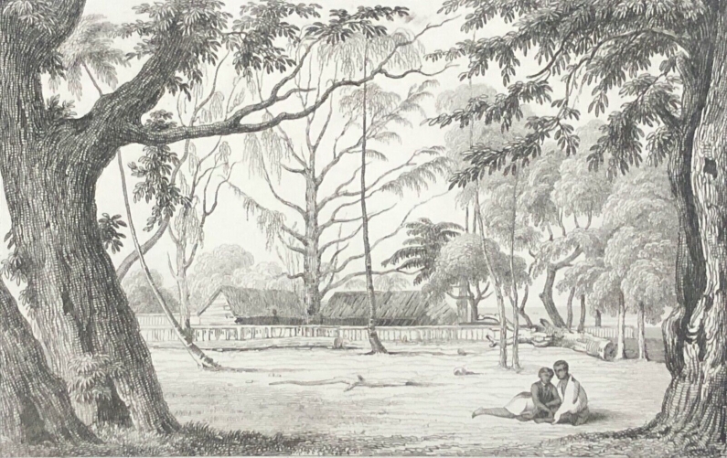 tahiti_tombeau_de_pomare_ii_litho_de_1836_polynesie_francaise_oceanie