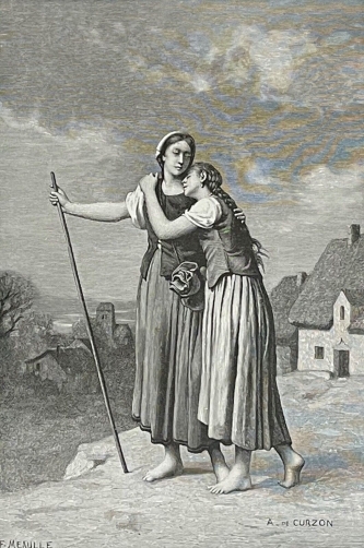 jeanne_darc_domremy_adieu_a_mengette_jeanne_guerre_de_cent_ans_gravure_1887