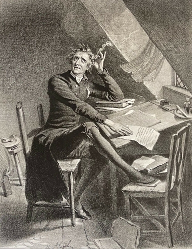 la_dedicace_d???apres_mophe_lithographie_bernard_de_frey_1837