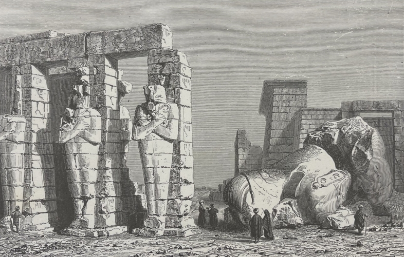 égypte_le_ramesseum_a_thebes_temple_des_millions_dannées_de_ramse??s_ii_1881