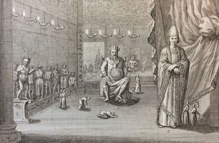 asie_un_defenseur_de_la_patrie_et_deesse_de_lintein_gravure_1750_asia_engraving