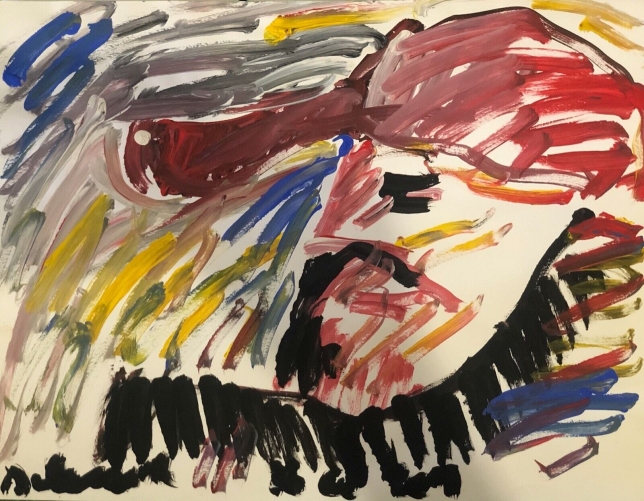 expressionniste_abstrait_portrait_dhomme_signature_illisible_moitie_xxeme_