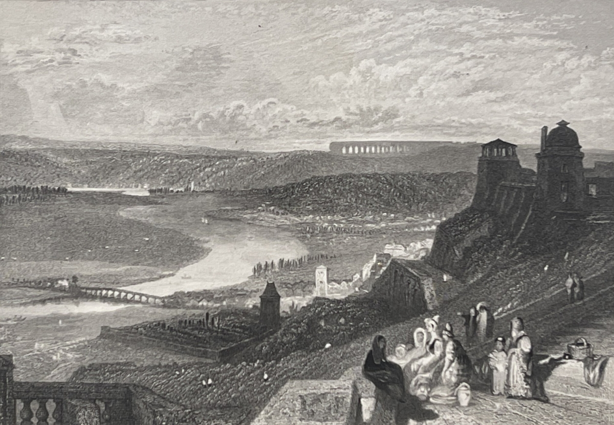 jmw_turner_saint_germain_france_c1833_antique_engraving_landscape_view
