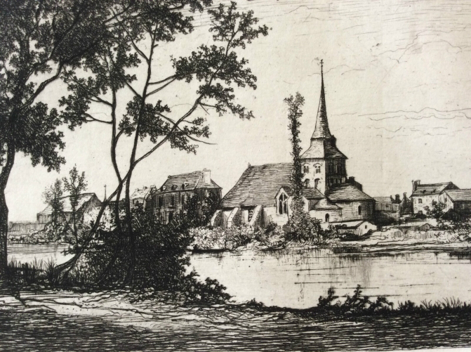 aze_mayenne_chateau-gontier_pays_de_la_loire_estampe_1872_graveur_a__tancrede